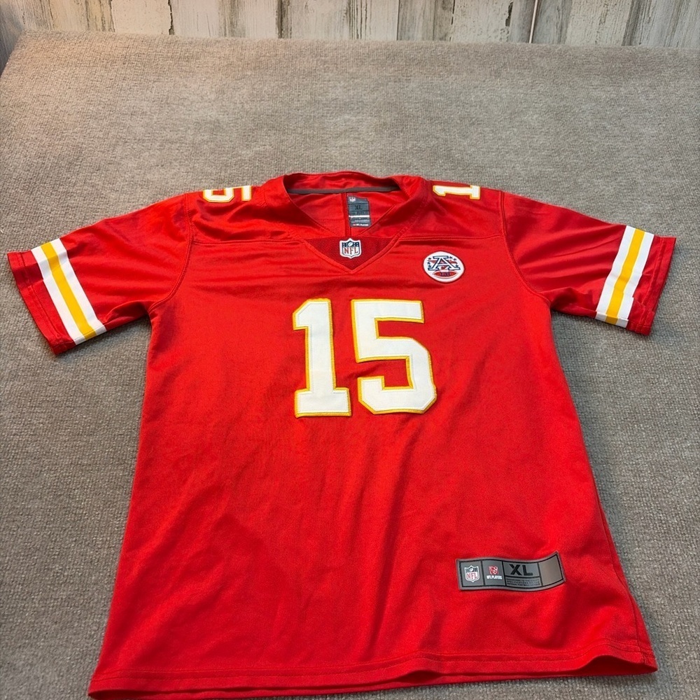 Kansas City Chiefs Patrick Mahomes #15 NFL Jersey XL 1912